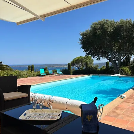 Feriehus Breathtaking Sea View Over Saint-tropez
