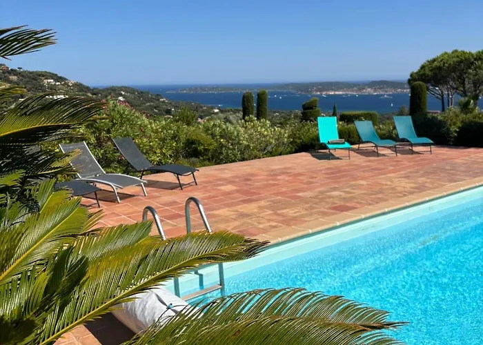 Breathtaking Sea View Over Saint-tropez