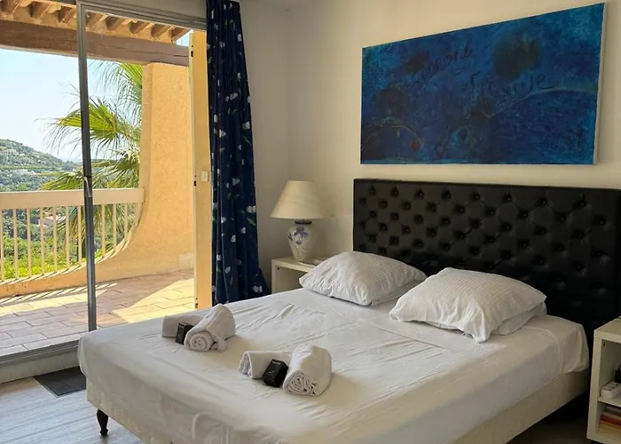 Tatil Evi Breathtaking Sea View Over Saint-tropez *